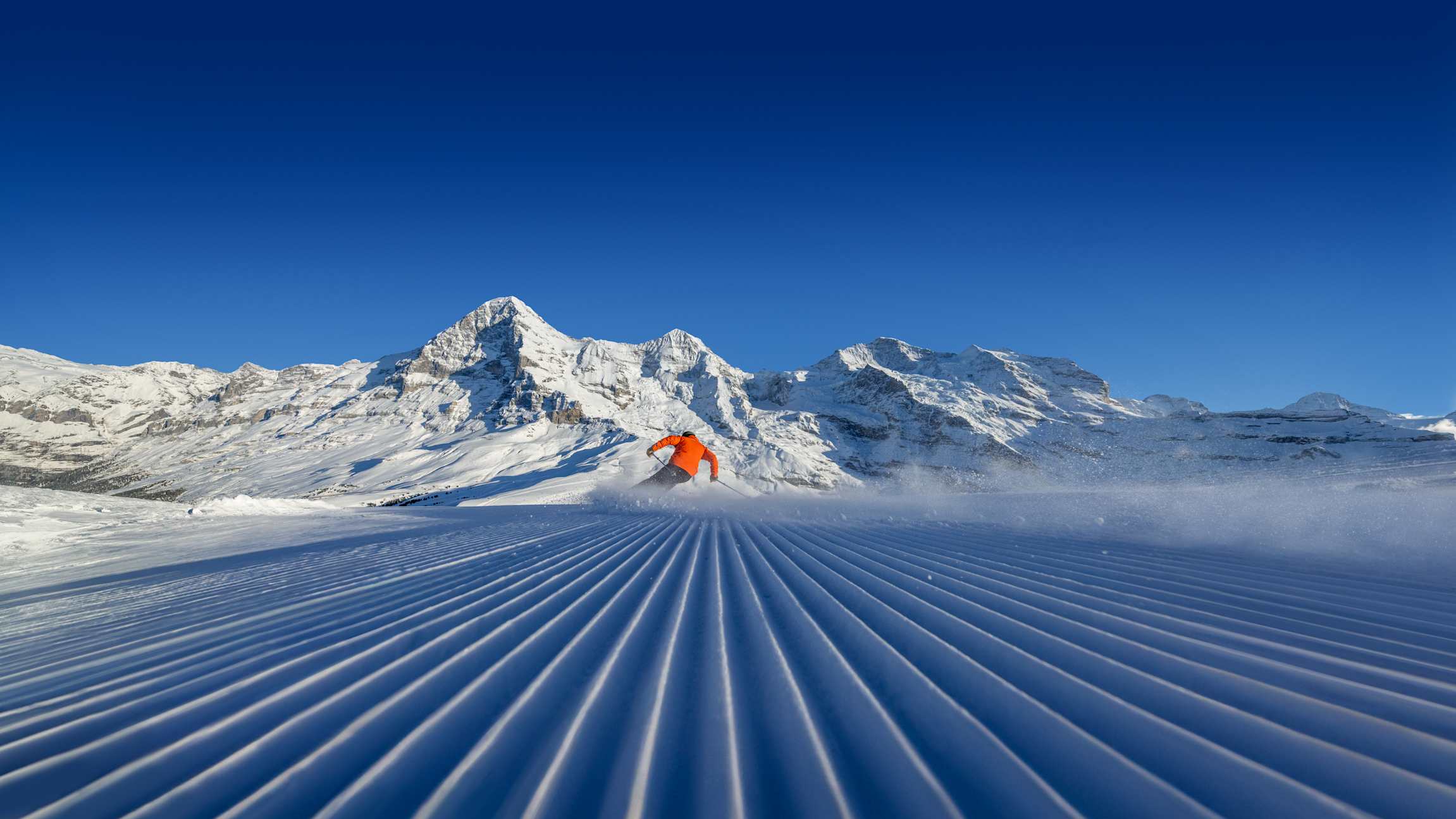 Skifahren in der Jungfrau Region